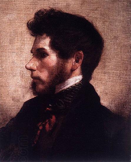 Friedrich von Amerling Self-portrait oil painting picture